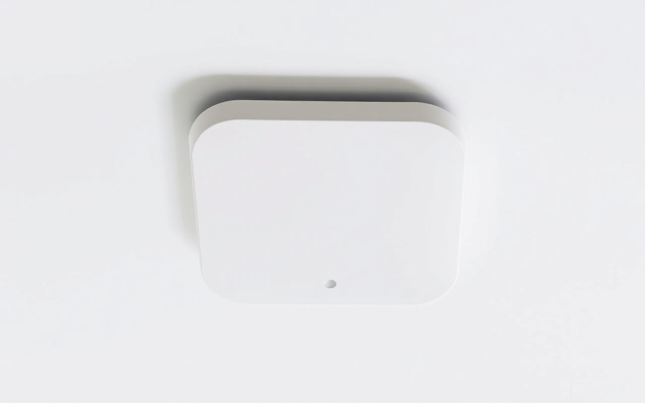 Aruba Instant On square ceiling-mounted commercial wireless access point