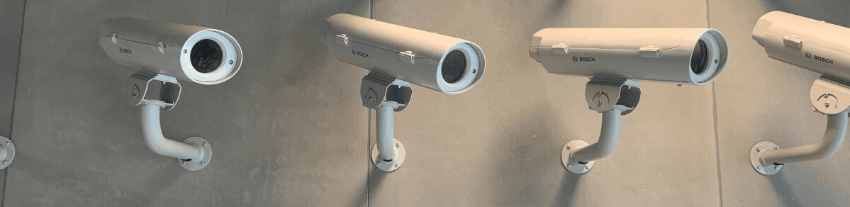 Security cameras serving multiple industries